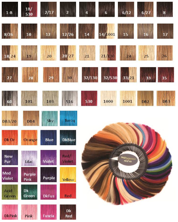 Klimatologische bergen Veronderstellen kopiëren Hair Extension Color Ring by SHE by SO.CAP.USA