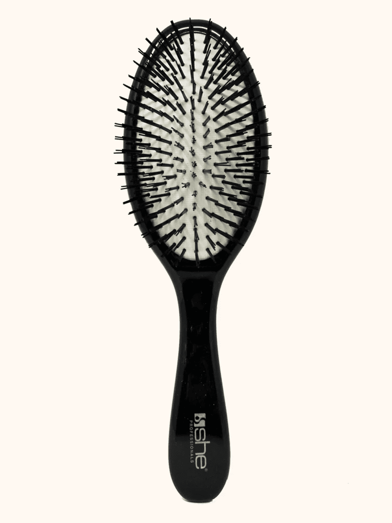 Black Low Resistance Extension Brush