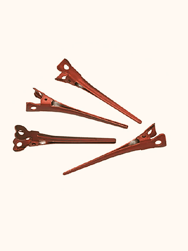 Red Aluminum Clips